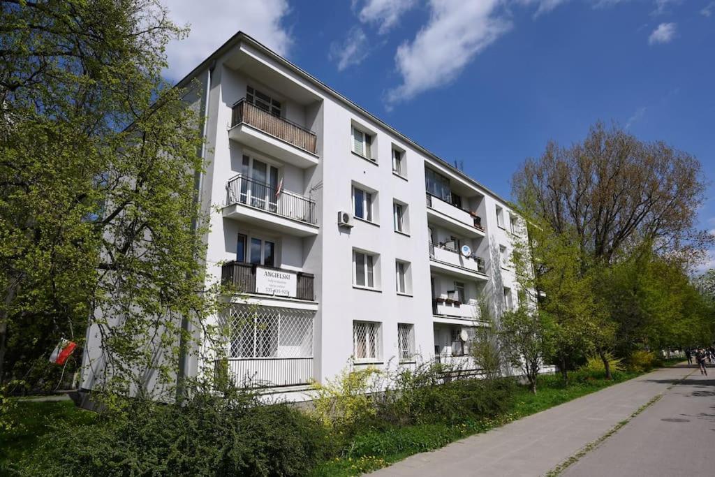 Ferienwohnung Saska Kepa -Ul. Francuska 2' Min Warschau Exterior foto